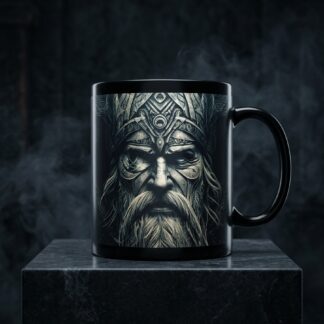Oskorei Kaffeetasse schwarz