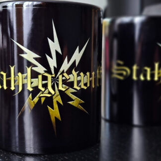 Stahlgewitter - Logo mit Blitzrad Kaffeetasse